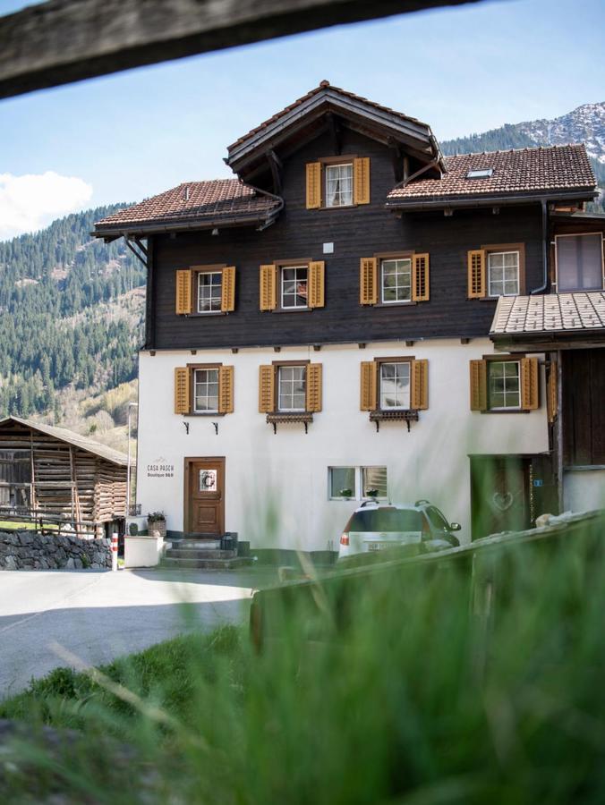 Casa Pasch - Boutique Bed&Breakfast Sumvitg Exterior foto
